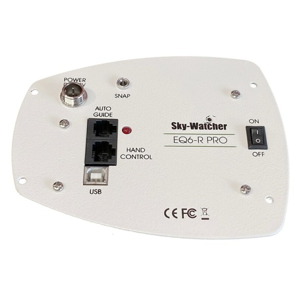 Electronic motherboard for SkyWatcher EQ6-R PRO mounts with front panel and USB port