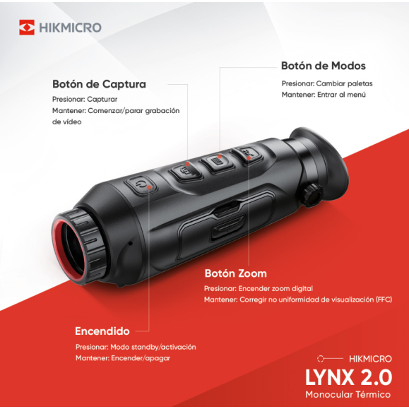 LYNX Pro LH15 2.0 HIKMICRO Thermal Monocular LYNX Pro LH15 2.0