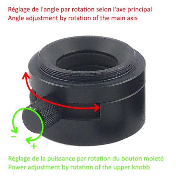Atmospheric dispersion corrector Pierro-Astro ADC Mk III