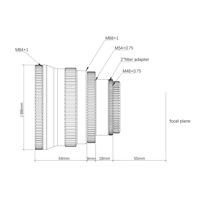 Reducer 0.8x for 120 APO ASKAR Reducer 0.8x for 120 APO ASKAR