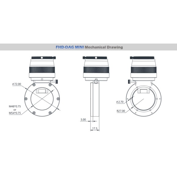 Player One OAG-Mini Off-Axis Radial Guide