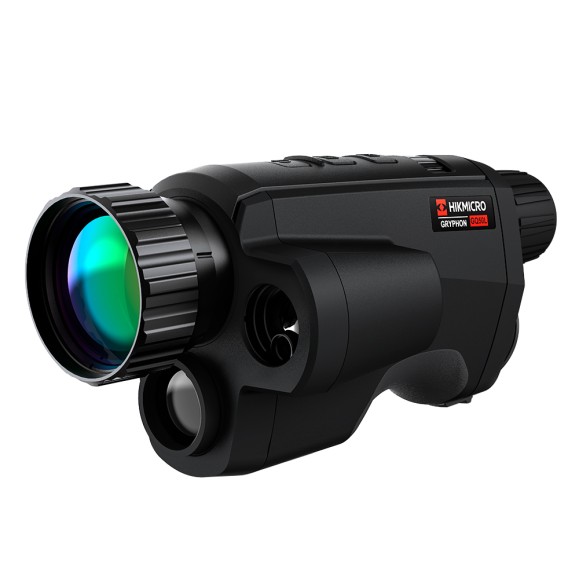 Gryphon GQ50L thermal monocular with dual camera and rangefinder HIKMICRO