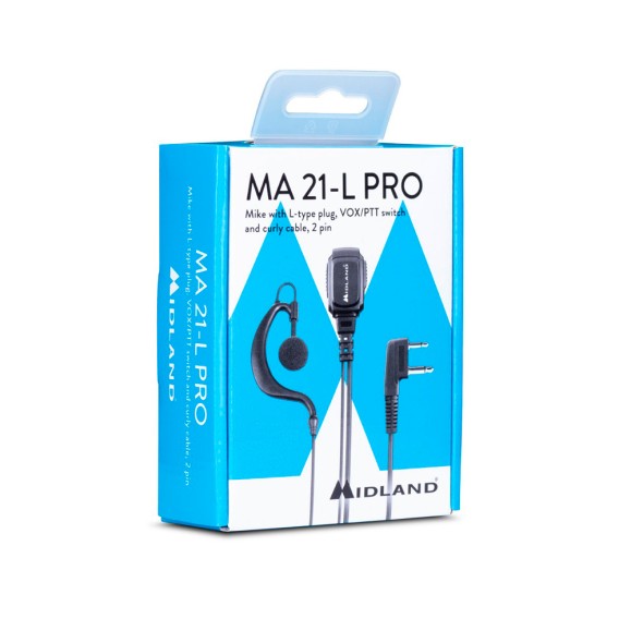Adjustable headset microphone VOX/PTT MA21/L PRO Midland