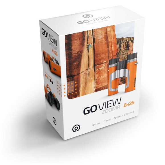 GoView Binoculars ZOOMR 8x26, Sunset Orange GoView Binoculars ZOOMR 8x26, Sunset Orange