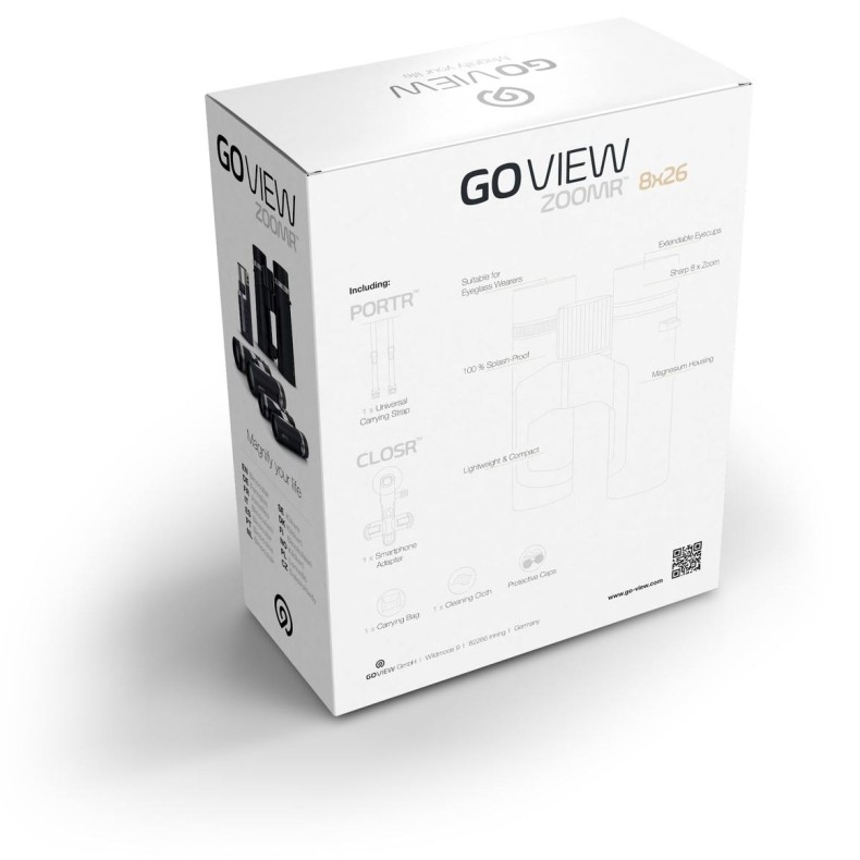 GoView Binoculars ZOOMR 8x26, Light... GoView Binoculars ZOOMR 8x26, Light...