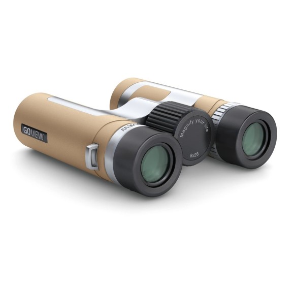 GoView Binoculars ZOOMR 8x26, Light Brown