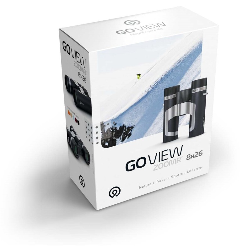 GoView Binoculars ZOOMR 8x26, Phantom... GoView Binoculars ZOOMR 8x26, Phantom...
