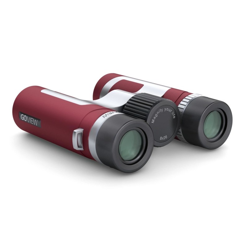 GoView Binoculars ZOOMR 8x26, Ruby Red GoView Binoculars ZOOMR 8x26, Ruby Red