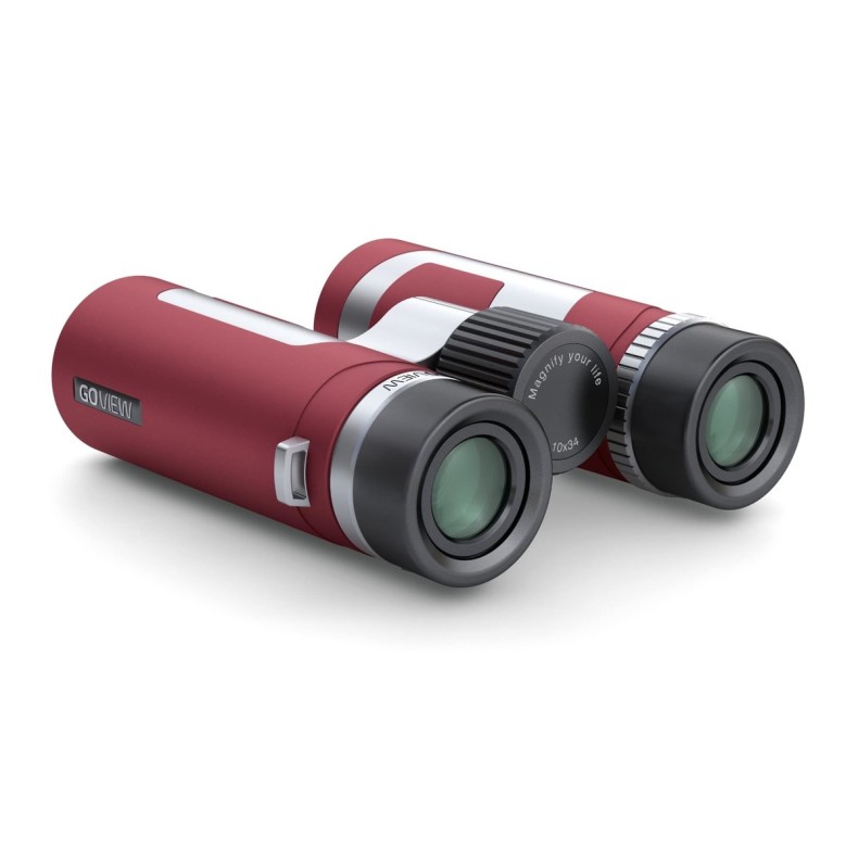 GoView Binoculars ZOOMR 10x34, Ruby Red GoView Binoculars ZOOMR 10x34, Ruby Red