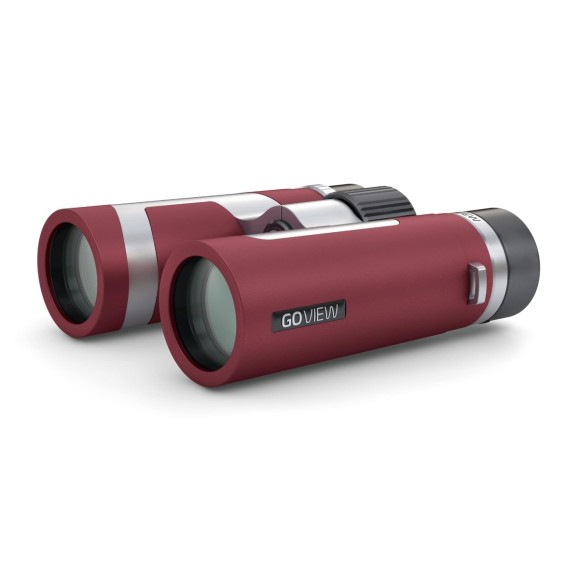 GoView Binoculars ZOOMR 10x34, Ruby Red