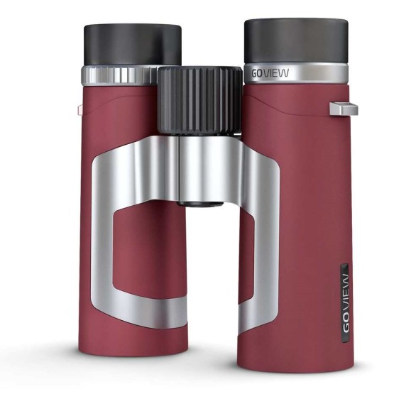 GoView Binoculars ZOOMR 10x34, Ruby Red