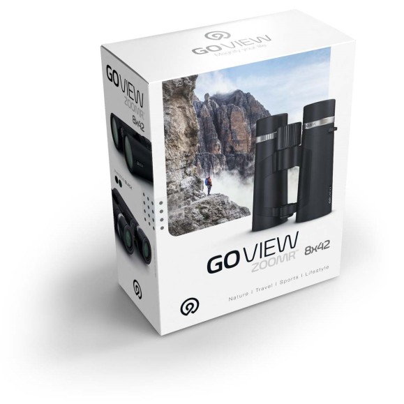 GoView Binoculars ZOOMR 8x42, Phantom Black