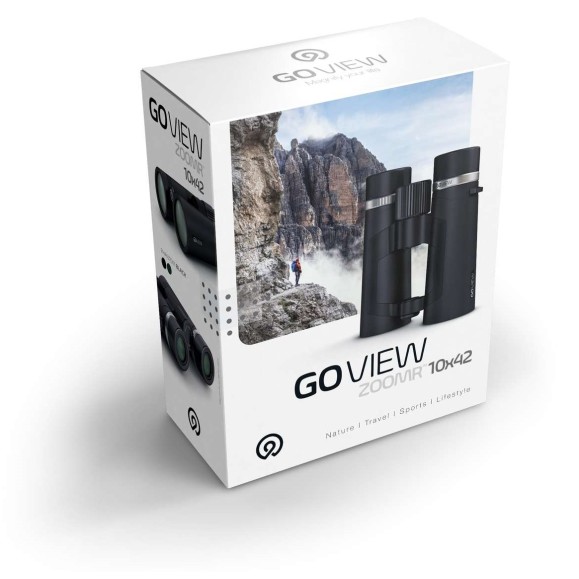 GoView Binoculars ZOOMR 10x42, Phantom Black