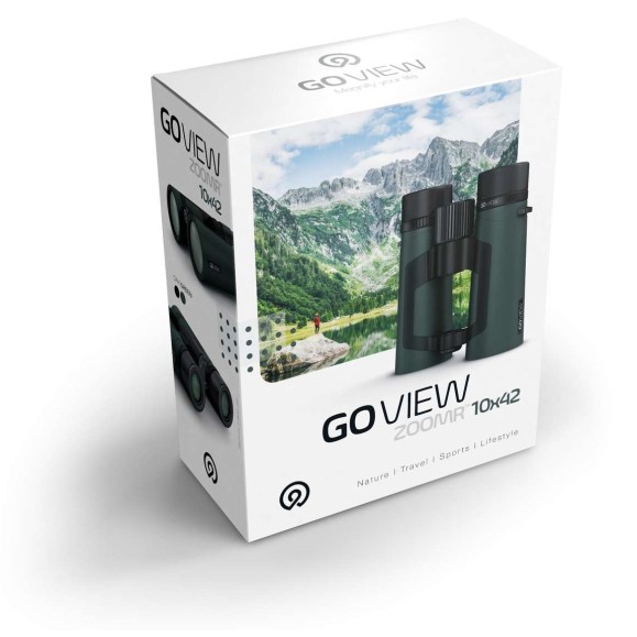 GoView Binoculars ZOOMR 10x42, Oak Green