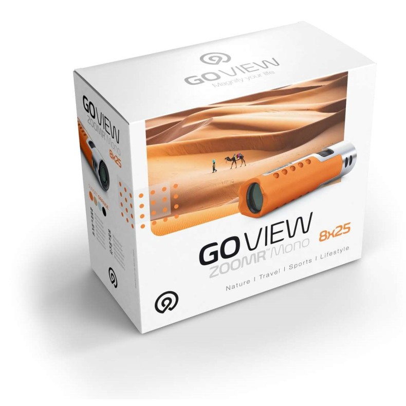 GoView Monocular ZOOMR HD, Sunset Orange GoView Monocular ZOOMR HD, Sunset Orange