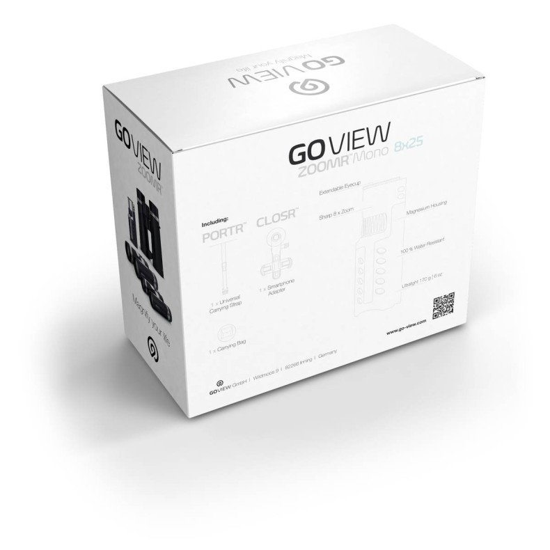 GoView Monocular ZOOMR HD, Miami Blue