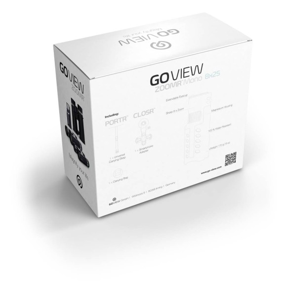 GoView Monocular ZOOMR HD, Miami Blue