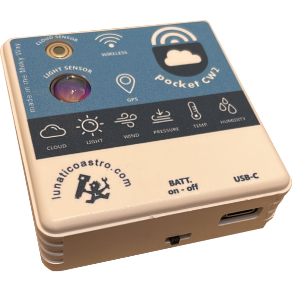 Pocket CloudWatcher Lunatic Moon astronomy PocketCW2