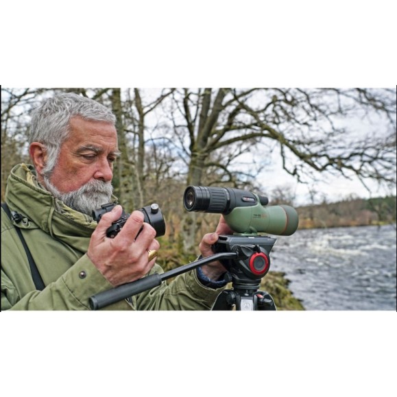 Telescope Kit Kowa Prominar straight 55mm with 17-40x WA zoom eyepiece (fluorite glass)