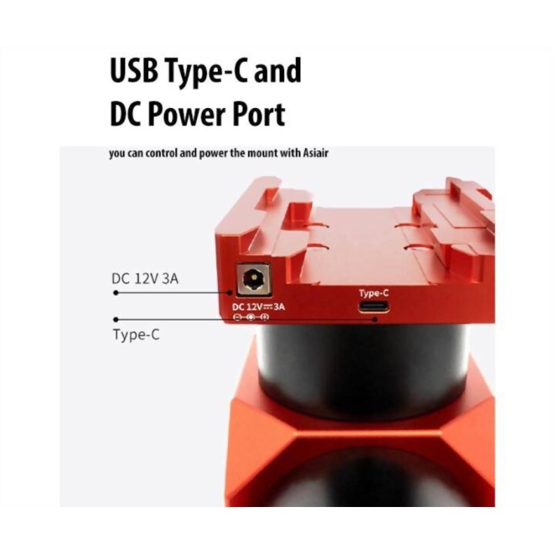 Equatorial harmonic mount ZWO AM5N Gen.2 Equatorial harmonic mount ZWO AM5N Gen.2