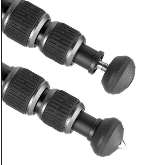 Aluminum travel tripod Vanguard VEO 5+304AT without ball head