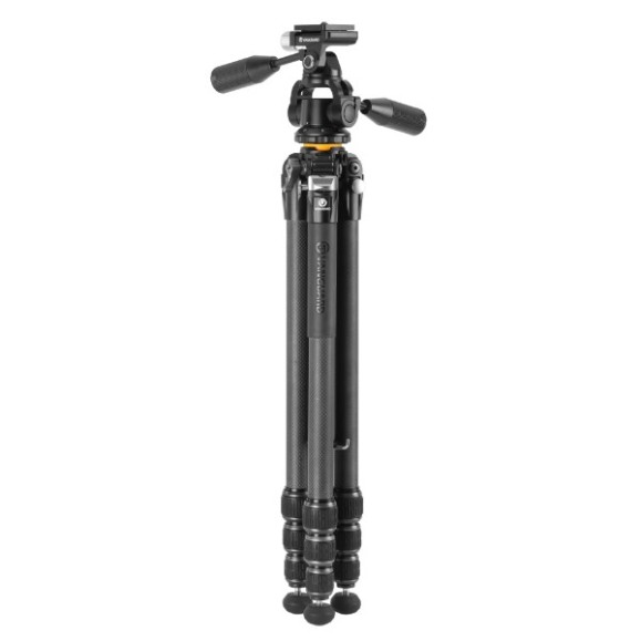 Travel tripod Vanguard VEO 5 kit 264CPS38 carbon, 3-way tripod head