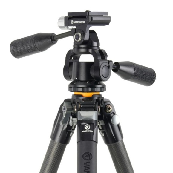 Travel tripod Vanguard VEO 5 kit 264CPS38 carbon, 3-way tripod head