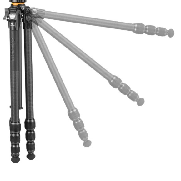 Travel tripod Vanguard VEO 5 kit 234CPS36 carbon, 3-way ball head