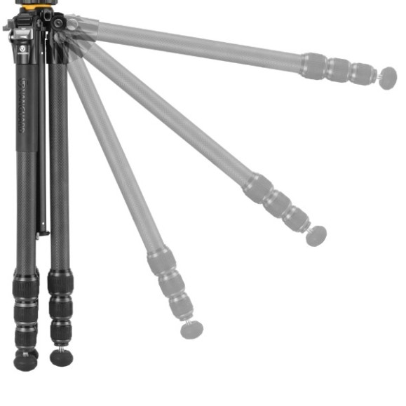 Travel tripod Vanguard VEO 5 kit 264CO28 carbon, 2-way tripod head
