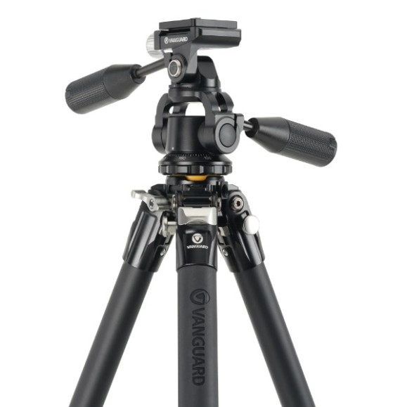 Travel tripod Vanguard VEO 5 kit 264APS38 aluminum, 3-way tripod head