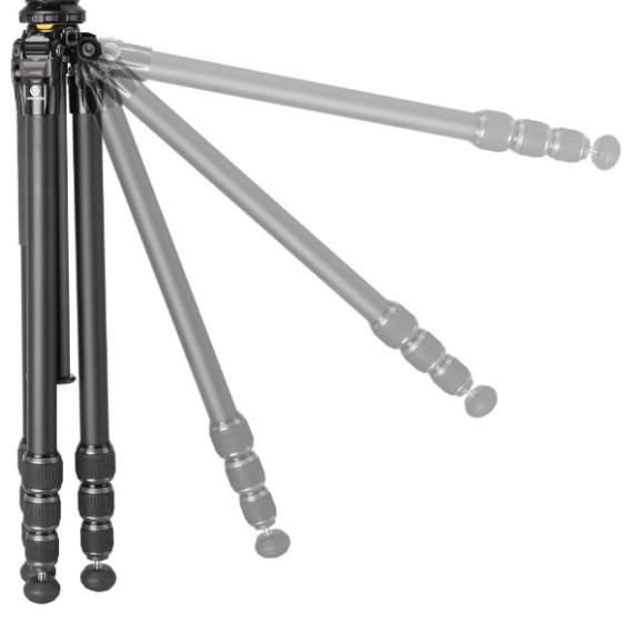 Travel tripod Vanguard VEO 5 kit 264A028 aluminum, 2-way ball head