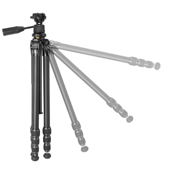 Travel tripod Vanguard VEO 5 kit 234AO26 aluminum, 2-way tripod head