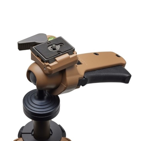 MANFROTTO ALPHA ALPHA PRO tripod kit S.H.O.T. MK R03 SD with GRIP head