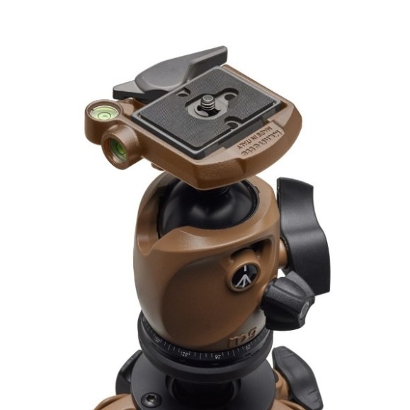 MANFROTTO ALPHA PRO tripod kit S.H.O.T. MK R04 SD with carbon ball head