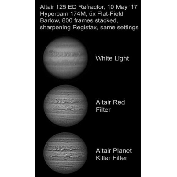 ALTAIR ASTRO PLANET-KILLER F125IRP685CCD ALTAIR ASTRO PLANET-KILLER F125IRP685CCD filter with anti-reflective coating