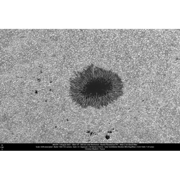 ALTAIR ASTRO F200GB43032 Solar Contrast Filter G Band 2nm - 2" 430.3nm