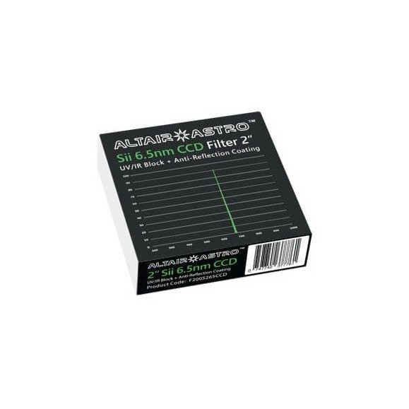 ALTAIR F200S265CCD 2" 6.5 nm SII narrowband filter