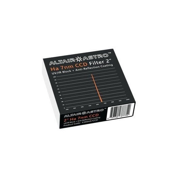 ALTAIR F200H47NMCCD 2" premium narrow band filter 7nm Ha