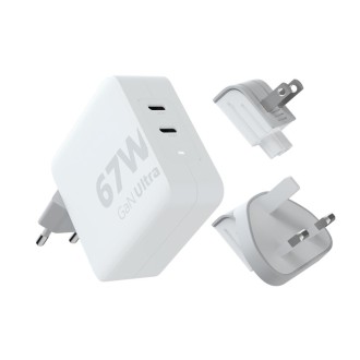 Travel charger + USB-C PD...