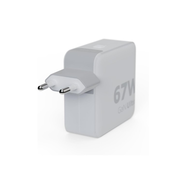 Travel charger + USB-C PD cable white...