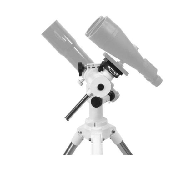 Mount Omegon Twinmaster AZ with stainless steel tripod