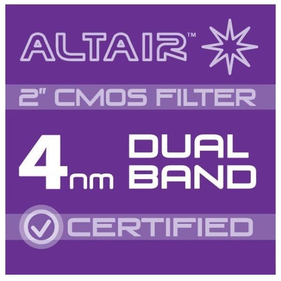 ALTAIR ULTRA 4nm dual band HA OIII 2" CMOS filter