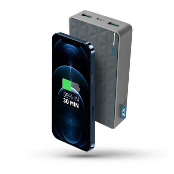 Powerbank - XTORM 20W Fuel Series Power pack 20.000 Grey/Blue