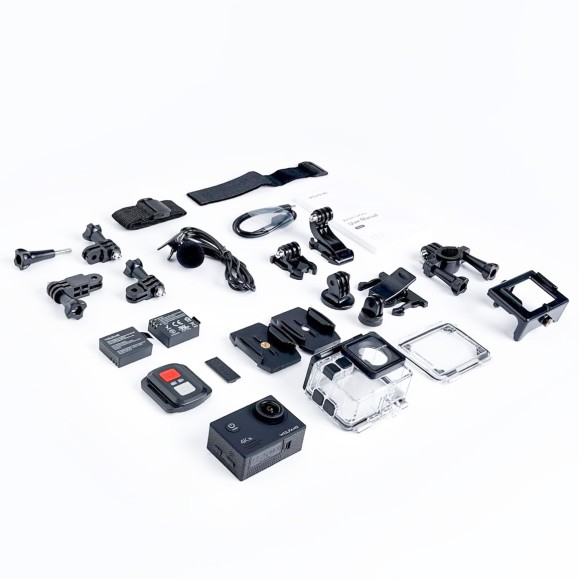 Small stratospheric balloon probe kit with space camera and 64GB micro SD card