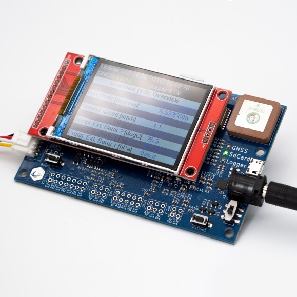 Large stratospheric balloon probe kit with space camera, 64GB micro SD card and datalogger