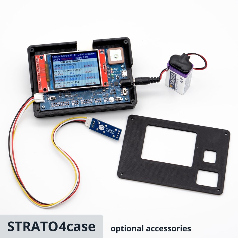 Large stratospheric balloon probe kit...