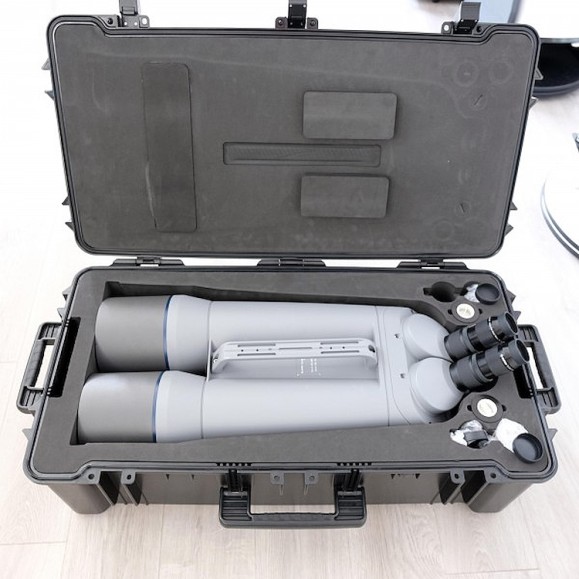 Binoculars APM 150 mm 45° ED APO with UF30 mm and case