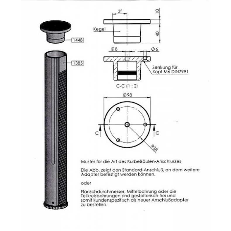 Tripod PLANET K70 Berlebach Geared... Tripod PLANET K70 Berlebach Geared...