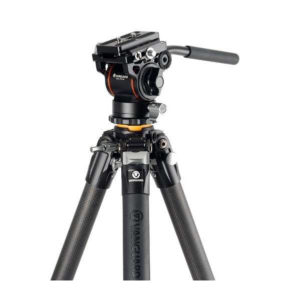 VANGUARD VEO 5 KIT 264CV14 carbon tripod with offset video head for cameras, lenses and smartphones