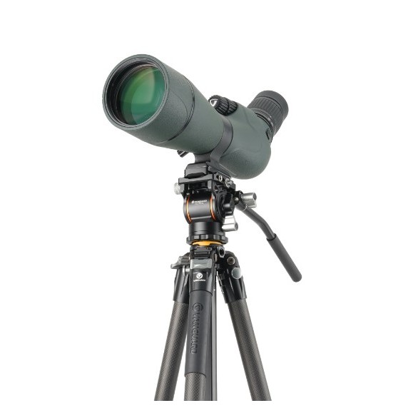 VANGUARD VEO 5 KIT 264CV14 carbon tripod with offset video head for cameras, lenses and smartphones